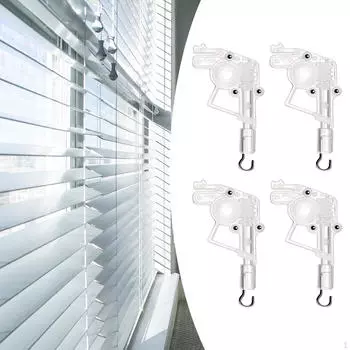 4 шт. 2 Wand Tilter Blind Window Прозрачный Кухонный Тяжелый