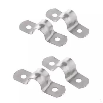 4 шт. 304 хомуты для шлангов из нержавеющей стали, зажимы, крепеж, держатель натяжителя