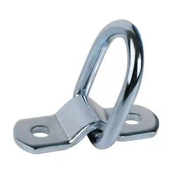 4 шт. 3/8 сверхмощные D-образные кольца для крепления анкеров 2400 фунтов заклепка-зажим стопорное кольцо