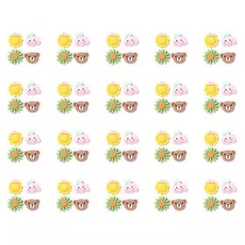 4 шт. 3D DIY мультяшные наклейки водонепроницаемые эстетические наклейки на бутылки для детей и взрослых