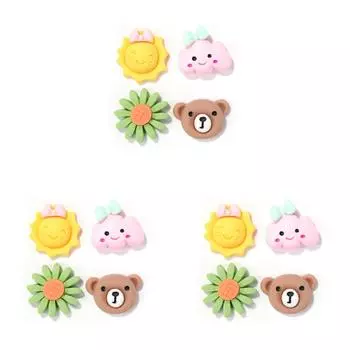 4 шт. 3D DIY мультяшные наклейки водонепроницаемые эстетические наклейки на бутылки для детей и взрослых