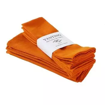 4 шт 40 х 40 см поли хлопковая ткань повседневная салфетка для обеда и ужина для мероприятий и домашнего использования праздничный подарок мягкая моющаяся многоразовая 40x40cm белый