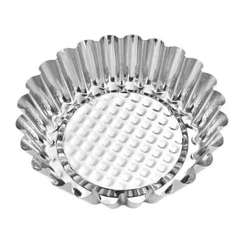 4 шт. 430 нержавеющая сталь многоразовые формы для тарта кружевные формы для тарта хризантемы бархатцы торт формы DIY инструменты для выпечки 4pcs