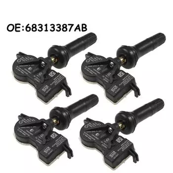 4 шт. 433 МГц 68313387AB для 2017-2022 Chrysler для Dodge Durango Jeep Grand Cherokee TPMS датчик контроля давления в шинах