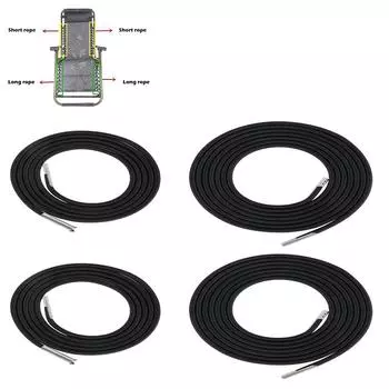 4 шт. 4,6 и 7,2-футовый эластичный шнур для складного стула, инструмент для ремонта шнурков для кресел-реклайнеров