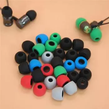 4 шт., 4,9 мм/5,5 мм, медленный рост, сменные вкладыши из пены с эффектом памяти, амбушюры T400 S синий