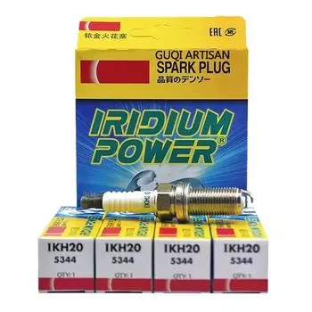 4 шт. 5344 IKH20 иридиевые свечи зажигания, комплект проводов для свечей зажигания для Honda Civic Citroen Berlingo Jumpy C1 C2 C4 Peugeo Partner 4PCS