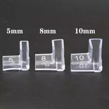 4 шт. 5 мм 8 мм 10 мм силиконовый прозрачный антистолкновительный протектор для уголка аквариума клейкая защитная крышка аксессуары для аквариума 5mm 4pcs