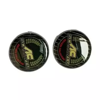 4 шт.. 68 мм колпачки на ступицу колеса с эмблемой AC Schnitzer