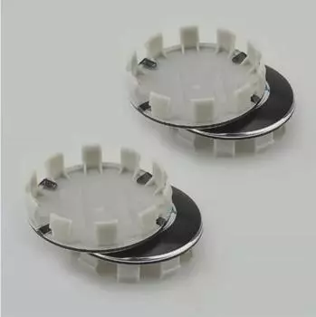 4 шт. 68 мм колпачки ступицы колеса синего и белого цвета, 10 зажимов, эмблема автомобиля, значок для 1 3 5 x1 x5 синий