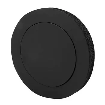 4 шт. 6,5-дюймовая звукоизоляционная хлопковая шумопоглощающая пена для двери автомобиля, универсальный динамик, басовый кольцевой динамик чёрный