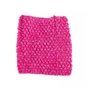 4 шт. 6-дюймовые эластичные вязаные крючком пояса для новорожденных, для платья-пачки, для девочек-принцесс, для обертывания груди