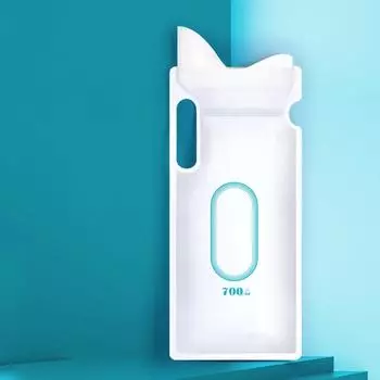 4 шт 700 мл аварийный портативный автомобильный мочеприемник мешки для рвоты мини мобильные туалеты удобный детский унисекс одноразовый писсуар туалет сумка белый