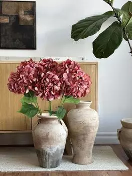 4 шт. 72 см большие искусственные цветы гортензии искусственные шелковые цветы гортензии длинный стебель для высокой вазы свадьба детский душ вечеринка домашний стол центральные украшения декор белый