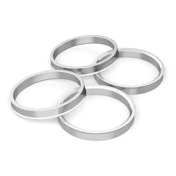 4 шт. 73,1 на 56,1 мм Кольца центровки ступицы автомобиля из алюминиевого сплава Проставка для посадочного отверстия колеса