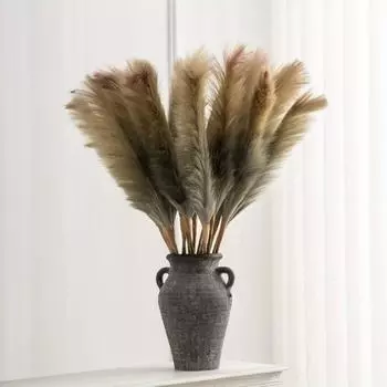 4 шт. 80 см искусственная пушистая пампасная трава украшение для стола ваза большой букет для дома свадьба вечеринка день рождения День матери украшение 4 Pcs розовый