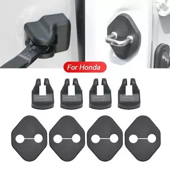 4 шт. ABS автомобильные крышки дверных замков крышки дверных упоров для Honda Civic CRV Accord XR-V XCR-V аксессуары