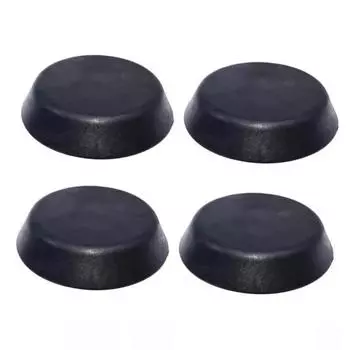 4 шт. ABS черные подкладки для подъема автомобиля 51711960752 для BMW E36 318I 325I для E46 X3 износостойкий коврик для подъема автомобилей CHINA