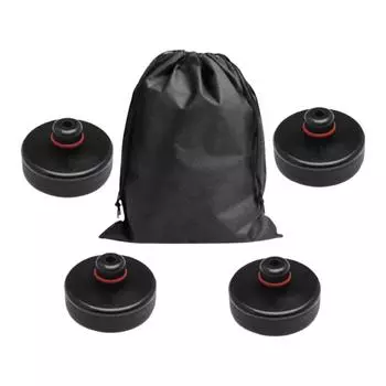 4 шт., адаптер для домкрата с резиновой прокладкой для Tesla Model 3 SX, автомобильные аксессуары, простая установка, прочный, прочный