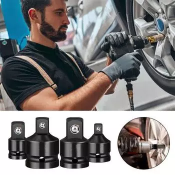 4 шт. адаптер для ударной головки гаджет нержавеющий коррозионностойкий дрель ключ с храповым механизмом набор ударных отверток