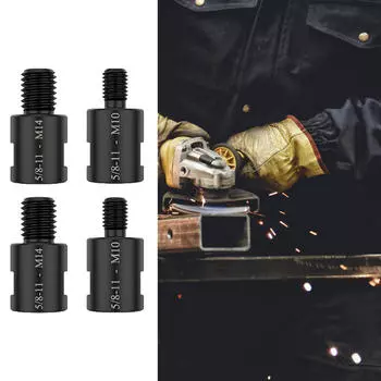 4 шт. Адаптер для угловой шлифовальной машины 5/8 -11 с внутренней резьбой на M14 M10 с наружной резьбой