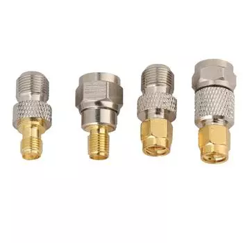 4 шт. адаптер SMA коаксиальные кабели адаптеры Dab для антенн радиосканеров