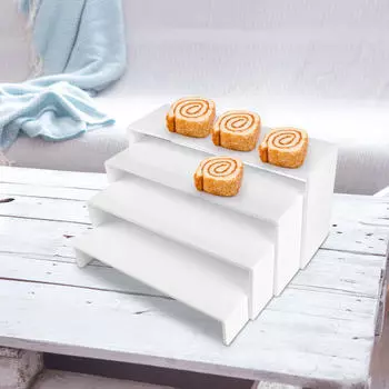 4 шт., акриловая подставка для коллекционных предметов, подставки, прямоугольный буфет