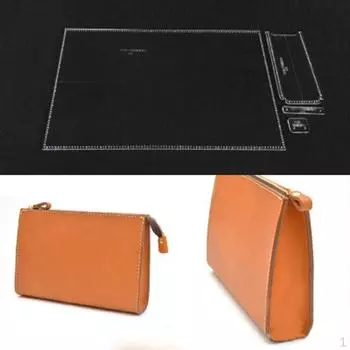 4 шт акриловые трафареты для кожаных сумок для профессионального бизнеса