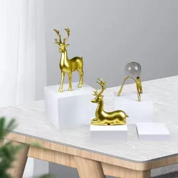 4 шт., акриловый кубический дисплей для шведского стола, набор десертных столов для свадьбы