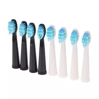 4 шт. электрическая сменная насадка для зубной щетки с чистой щетиной, насадки Fw-507/508