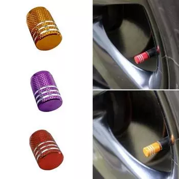 4 шт. алюминиевые автомобильные мотоциклетные шины, колпачок воздушного клапана, обод, пылезащитный стержень чёрный