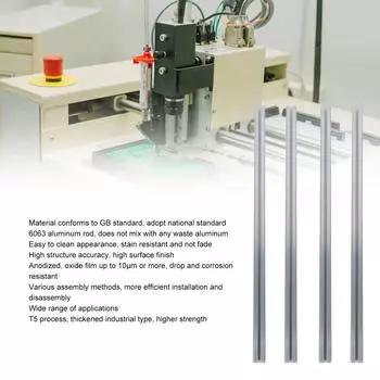 4 шт. алюминиевый экструзионный профиль 4040 T-образный паз европейский анодированный линейный рельс 3D принтер часть DIY 39.4in 1000mm