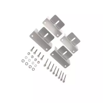 4 шт. алюминиевый кронштейн для крепления солнечной панели Z-типа для крыши автофургона CN