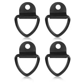 4 шт. анкерные крепления для кузова грузовика, прочные, прочность на разрыв 3000 фунтов, стальные, простая установка для тра