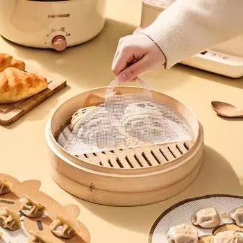 4 шт. антипригарная ткань для пароварки с рисунком из мультфильма коврик для выпечки прочный силиконовый коврик для пароварки ресторан Dog