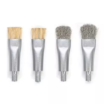 4 шт. Антистатические сменные головки для щеток для удаления клея с материнской платы телефона, микросхем, инструменты для чистки печатных плат с проволокой и щетиной