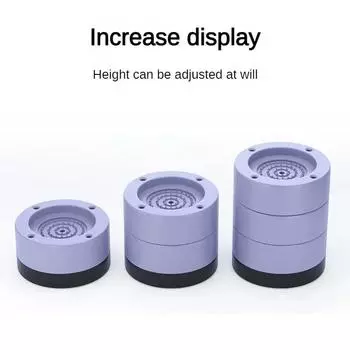 4 шт. антивибрационные подушечки для стиральной машины, резиновые ножки, коврик для ног, антивибрационный коврик, универсальный слипстоп, бесшумная основа для ножек для мебели