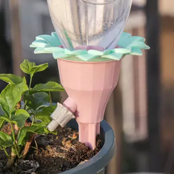 4 шт. Автоматическая система полива растений, медленное высвобождение капельного орошения, многоразовый, простой в использовании сад