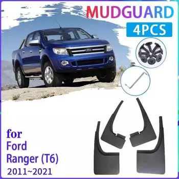 4 шт. автомобильные брызговики для Ford Ranger T6 2011 ~ 2012 2013 брызговики Fender брызговики авто аксессуары