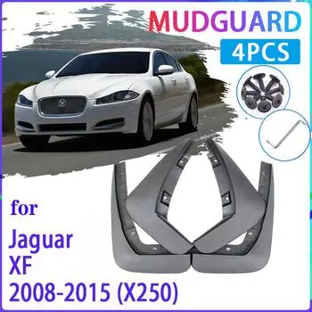 4 шт. автомобильные брызговики для Jaguar XF X250 2008 ~ 2015 брызговики Fender брызговики авто