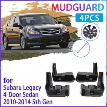 4 шт. автомобильные брызговики для Subaru Legacy Sedan 2010 2011 2012 2013 2014 брызговики Fender брызговики авто аксессуары
