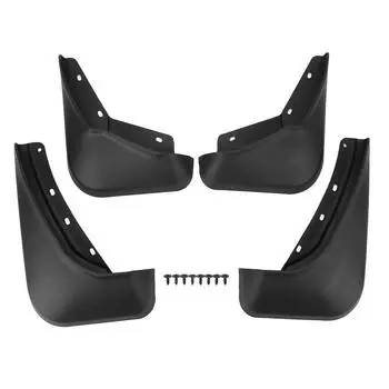 4 шт. автомобильные брызговики передние задние левые правые предотвращают столкновение черные брызговики для XC60 2018-2023