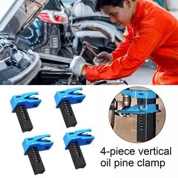 4 шт. автомобильные хомуты для масляных трубок тормозов прочная конструкция универсальная посадка универсальный автомобильный тормоз