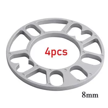4 шт. автомобильные проставки для колес, алюминиевые проставки для колес, пластины для 4 люверсов, 5 люверсов 4x100 4x114,3 5x105 5x108 5x112 5x115 5x114,3 5x120