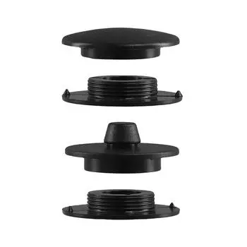 4 шт. автомобильных ковриков, зажимы для фиксации, нескользящие застежки, зажимы для держателей, зажимы, напольные держатели, автомобильные аксессуары чёрный