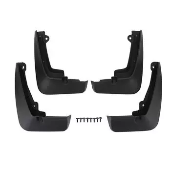 4 шт. автомобильный брызговик защитный ударопрочный высокопрочный черный брызговик для Captur 2019