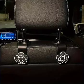 4 шт. Автомобильный крючок, спинка сиденья автомобиля, креативное многофункциональное заднее сиденье, хранилище для милых мультяшных предметов для салона автомобиля 4pcs