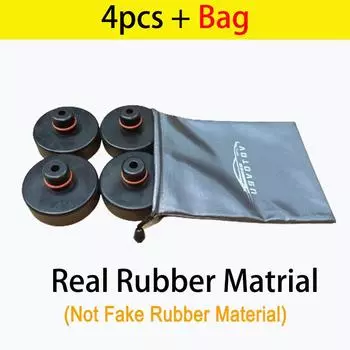 4 шт. автомобильный резиновый домкрат адаптер инструмент шасси с футляром для хранения подходит для Tesla Model 3 Model S Model X автомобильные аксессуары