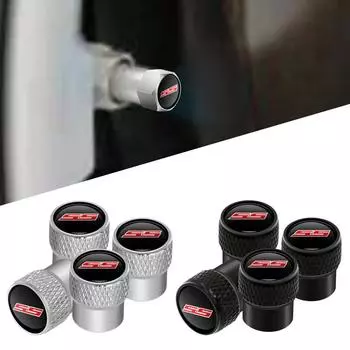4 шт., автомобильный Стайлинг, эмблема с логотипом SS, металлическое колесо автомобиля, покрышка для воздушного клапана, колпачки для штока воздушного клапана для Cruze Camaro Captiva SS Sport