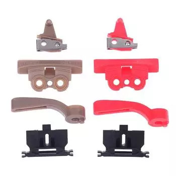 4 шт., аксессуары для электрической машинки для стрижки волос, регулирующий стержень, детали машинки для стрижки волос чёрный